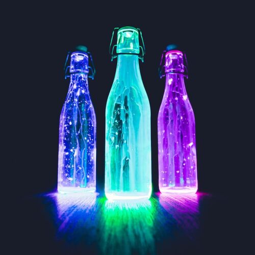 Oświetlenie LED w foriem neonów – ciekawy projekt na dekorację uroczystości